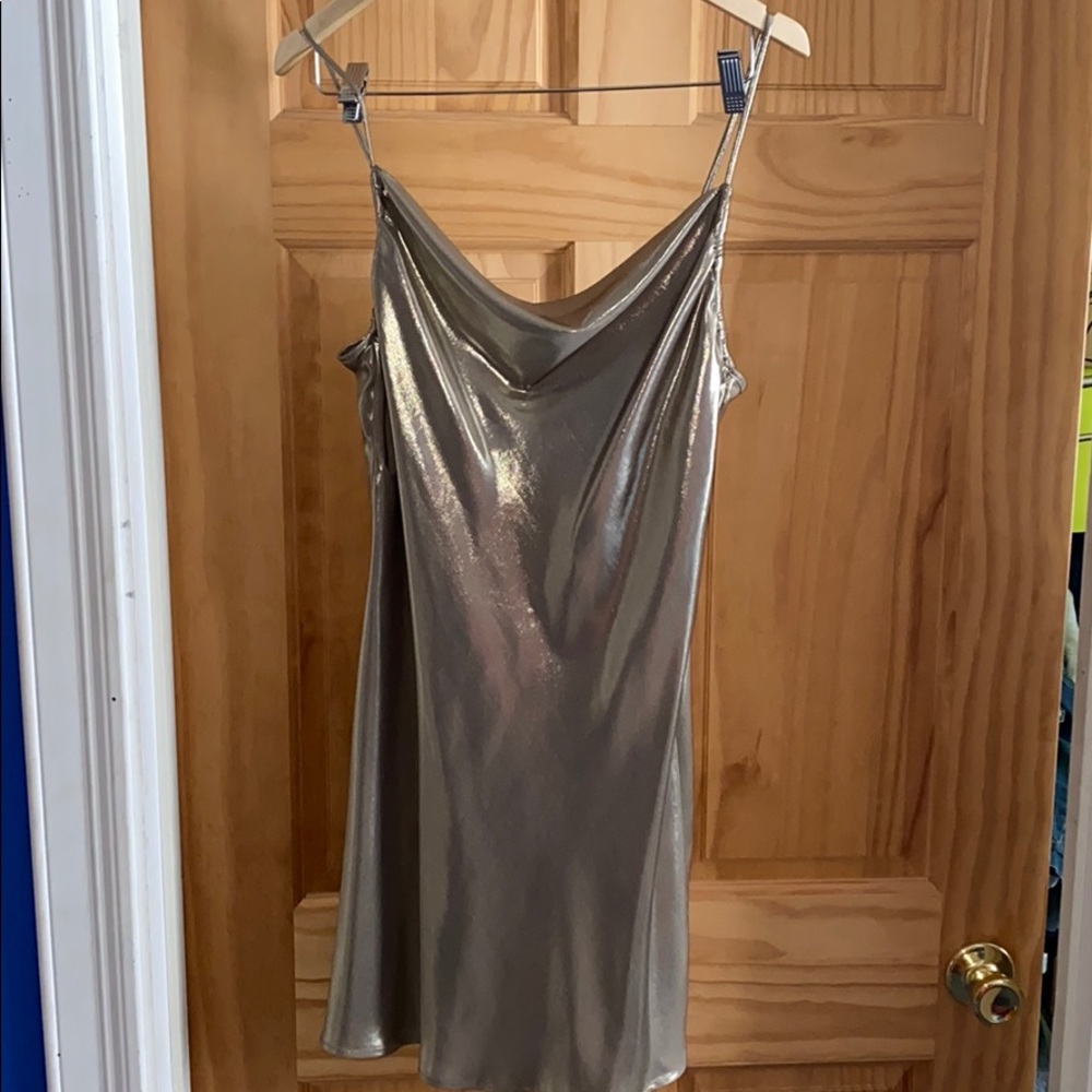 Zara Gold Dress
